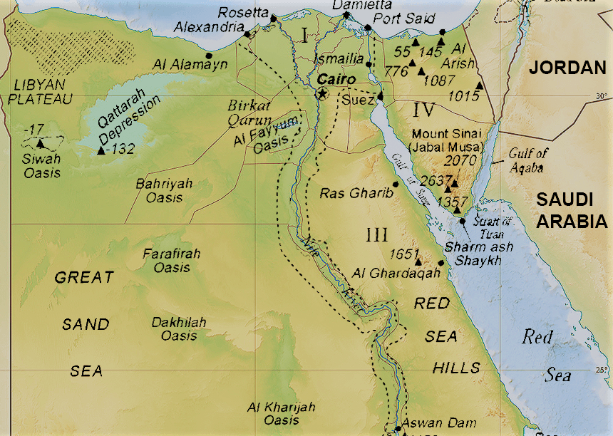 Geographie Ägyptens